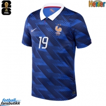 Frankrike Theo Hernandez #19 Hjemmedrakt EM 2024 Kortermet